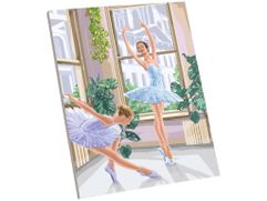 Картина по номерам Школа талантов Балерины 40x50cm 5005792 (821080)