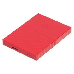 Внешний жесткий диск WD My Passport WDBLHR0020BRD-EEUE, 2Тб, красный (1063703)