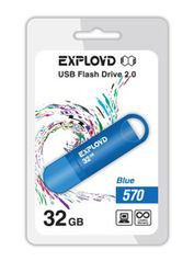 USB Flash Drive EXPLOYD 570 32GB Blue (291004)