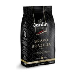 Кофе зерновой JARDIN Bravo Brazilia, темная обжарка, 1000 гр [1347-06] (1487616)