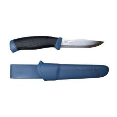 Нож Morakniv Companion (13164) стальной лезв.104мм черный/синий (1376772)