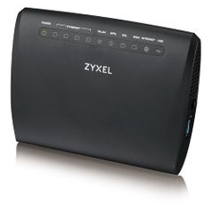 Беспроводной роутер ZYXEL VMG3312-T20A, ADSL 2/2+, черный [vmg3312-t20a-eu01v1f] (1076902)