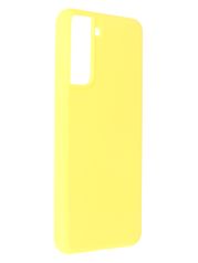 Чехол Pero для Samsung Galaxy S21 Liquid Silicone Yellow PCLS-0037-YW (854710)