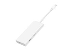 USB-концентратор Xiaomi ZJQ02TM, разъемов: 3 (475384)