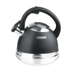 Металлический чайник Rondell 0419-RD-01, 3л, черный (1454735)