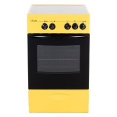 Электрическая плита Лысьва EF3001MK00, стеклокерамика, без крышки, желтый (1427835)