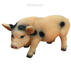 Фигура декоративная "Свинья" (с пятнами) (25393)