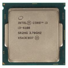 Процессор INTEL Core i3 6100, LGA 1151, OEM (351967)