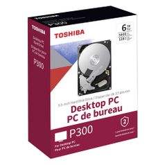 Жесткий диск Toshiba P300 HDWD260EZSTA, 6ТБ, HDD, SATA III, 3.5", RTL (1481618)