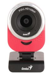 Вебкамера Genius QCam 6000 Red New Package (859461)