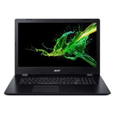 Ноутбук ACER Aspire A317-51KG-323V, 17.3", Intel Core i3 7020U 2.3ГГц, 4Гб, 1000Гб, nVidia GeForce Mx130 - 2048 Мб, Linux, NX.HELER.002, черный (1148453)