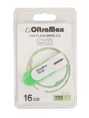 USB Flash Drive 16Gb - OltraMax 220 OM-16GB-220-Green (404846)