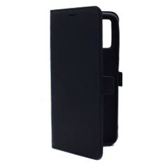 Чехол-книжка BORASCO Book Case, для Xiaomi Redmi 10, черный/черный [40477] (1599291)