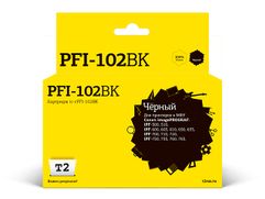 Картридж T2 IC-CPFI-102BK Black для Canon imagePROGRAF iPF-500/510/600/605/610/650/655/700/710/720/750/755/760/765 (829175)