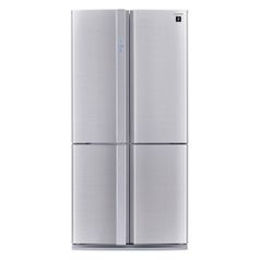 Холодильник SHARP SJ-FP97VST, трехкамерный, нержавеющая сталь (394430)
