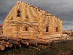 Строительство деревянного частного дома
