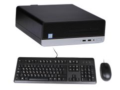 Настольный компьютер HP ProDesk 400 G6 Black 7EL89EA (Intel Core i3-9100 3.6 GHz/8192Mb/256Gb SSD/DVD-RW/Intel HD Graphics/Windows 10 Pro 64-bit) (715711)