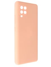 Чехол Pero для Samsung A42 Liquid Silicone Light Pink PCLS-0045-PK (854523)