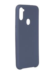 Чехол Innovation для Samsung Galaxy A11 Silicone Cover Blue 17717 (759945)