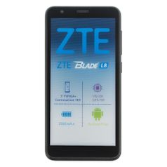 Смартфон ZTE Blade L8 32Gb, черный (1193983)