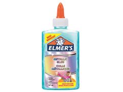 Слайм Elmers Metallic Glue для слаймов 147ml Turquoise 2109493 (768956)