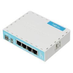 Wi-Fi роутер MIKROTIK hAP lite, белый [rb941-2nd] (1080063)
