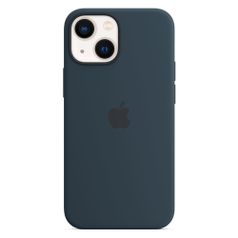 Чехол (клип-кейс) Apple Silicone Case with MagSafe, для Apple iPhone 13 mini, синий омут [mm213ze/a] (1603673)