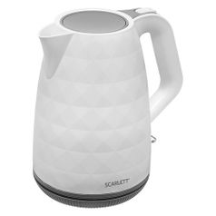 Чайник электрический Scarlett SC-EK18P49, 2200Вт, белый и серый (1157914)