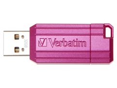 USB Flash Drive 32Gb - Verbatim Pin Stripe Hot Pink 49056 (839488)