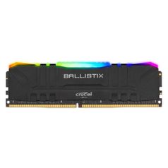 Модуль памяти Crucial Ballistix RGB BL8G32C16U4BL DDR4 - 8ГБ 3200, DIMM, OEM (1391144)