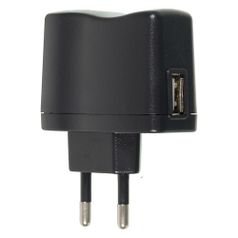 Сетевое зарядное устройство Buro XCJ-021-1A, USB, 1A, черный (373521)