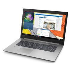 Ноутбук LENOVO IdeaPad 330-17IKB, 17.3", IPS, Intel Core i3 7020U 2.3ГГц, 8Гб, 2Тб, Intel HD Graphics 620, Windows 10, 81DM00FLRU, серый (1128073)