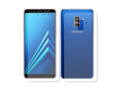 Аксессуар Защитная пленка Innovation для Samsung Galaxy A8 Plus Front&Back Silicone Transparent 12098 (589092)