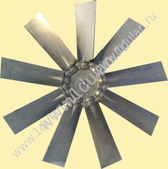 Крыльчатка осевого вентилятора алюминиевая
