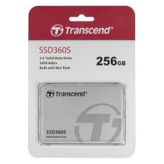 SSD накопитель TRANSCEND TS256GSSD360S 256Гб, 2.5", SATA III (379624)