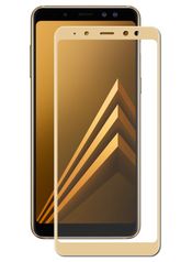 Аксессуар Защитное стекло для Samsung Galaxy A8 2018 (А530) Zibelino TG Full Screen Gold 0.33mm 2.5D ZTG-FS-SAM-A530F-GLD (524804)