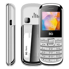 Сотовый телефон BQ Nano 1415, серебристый (1539675)
