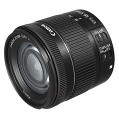 Объектив Canon 18-55mm f/4-5.6 EF-S IS STM, Canon EF-S, черный [1620c005] (493214)