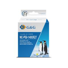 Картридж G&G NC-PGI-1400XLY, PGI-1400XL Y, желтый / NC-PGI-1400XLY (1384504)