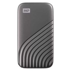 Внешний диск SSD WD My Passport WDBAGF0010BGY-WESN, 1ТБ, серый (1541350)