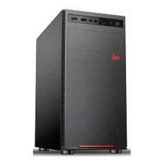 Компьютер IRU Home 224, AMD Athlon 200GE, DDR4 4Гб, 500Гб, AMD Radeon Vega 3, Windows 10 Home, черный [1122571] (1122571)