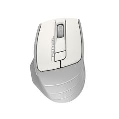 Мышь A4TECH Fstyler FG30S, оптическая, беспроводная, USB, белый и серый (1204073)