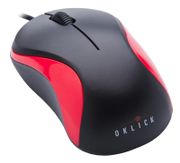 Мышь Oklick 115S Black Red USB (459379)