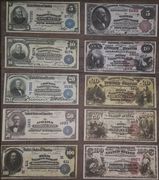 Качественные копии банкнот c В/З 1882-1909 год....