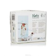 Подгузники Naty размер 4+ (9 - 20кг) в упаковке...