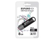 USB Flash Drive EXPLOYD 570 8GB Black (760720)