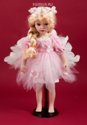 Кукла коллекционная Ангел 42см   (31267)