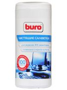 Салфетки влажные Buro 100шт BU-Tscreen (847657)