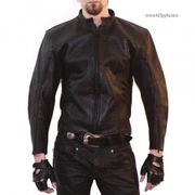 Куртка мотоциклетная кожаная (114802885)