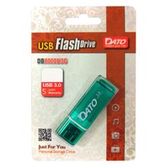 Флешка USB DATO DB8002U3 16ГБ, USB3.0, зеленый [db8002u3g-16g] (1112129)